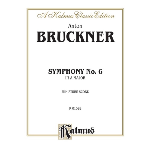 Symphony No 6 Min Score - Full Orchestra Sheet Music
