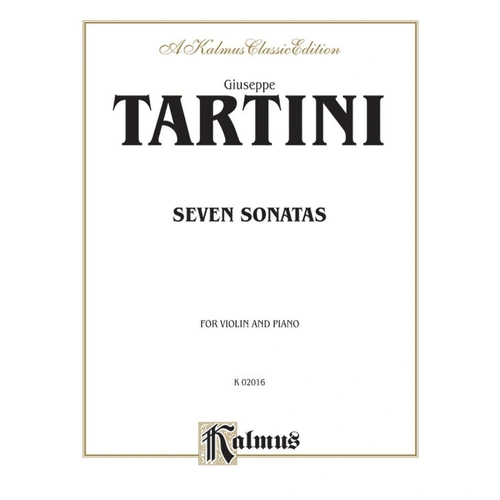 Tartini Seven Selected Sonatas for Violin & Piano