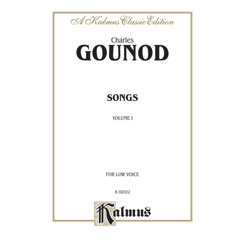 Gounod Songs Book 1 Low