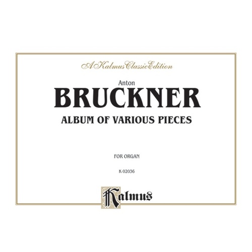 Album of Various Pieces for Piano and Organ