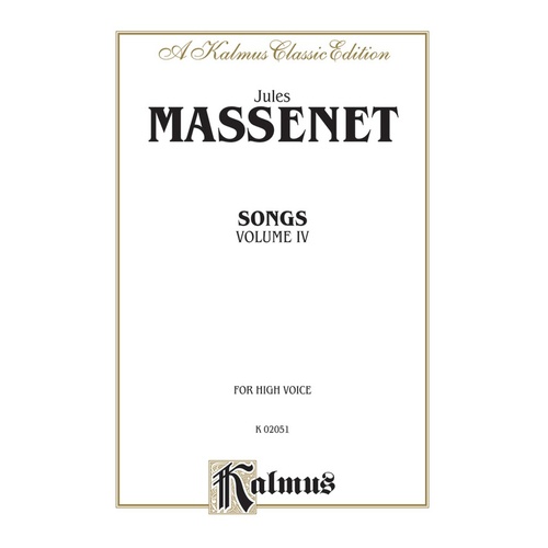 Songs Book 4 High Vocal Sheet Music
