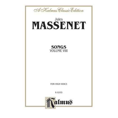 Songs Book 8 High Vocal Sheet Music