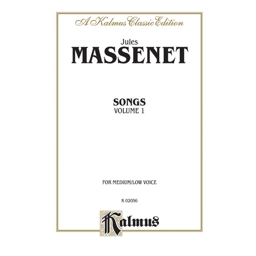Songs Volume 1 Vocal Sheet Music Medium/Low