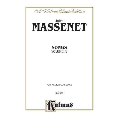 Songs Book 4 Medium/Low Vocal Sheet Music