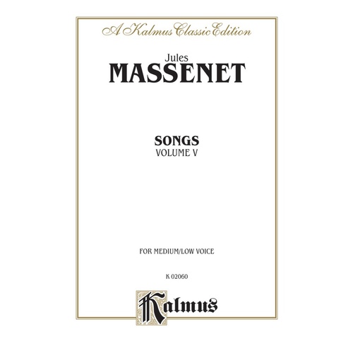 Songs Book 5 Medium/Low Vocal Sheet Music