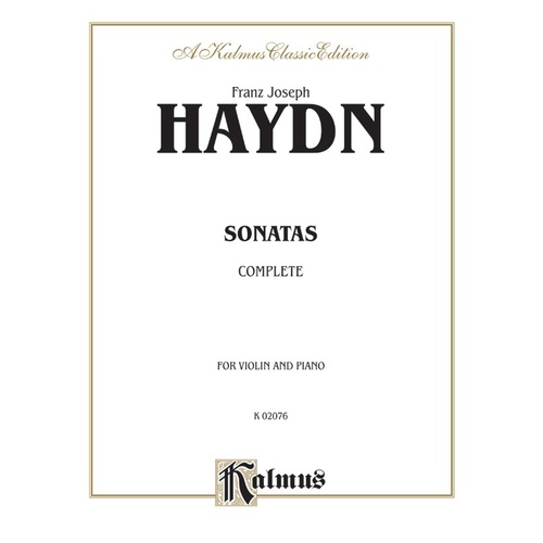Sonatas Complete No 1-8 for Violin and Piano Sheet Music