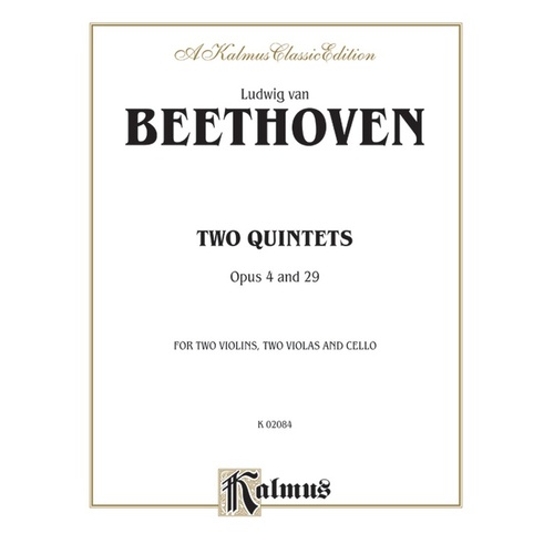 String Quintets 2 Chamber Sheet Music