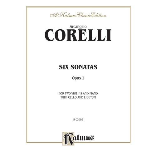 Sonatas 6 for 2 Violins Sheet Music