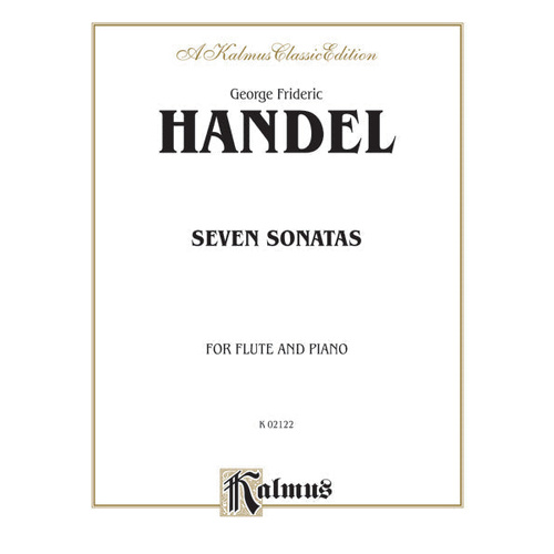 Handel Seven Sonatas for Flute and Piano - Complete Edition with Separate Parts