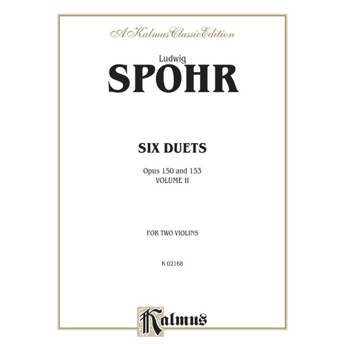 6 Duets Book 2 for 2 Violins