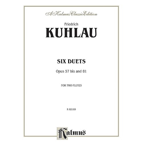 6 Duets for 2 Flutes Op. 57/81 Sheet Music