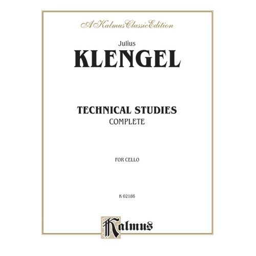 Technical Studies for Cello Sheet Music