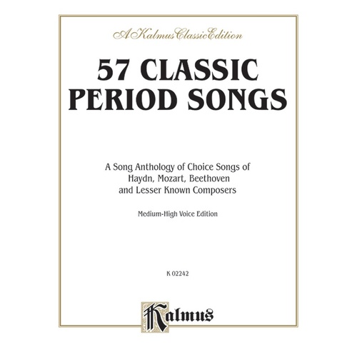 Classic Period Songs 57 Med/High