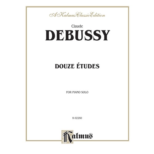 Kalmus Douze Etudes Piano