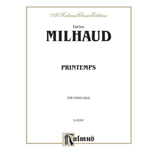 Kalmus Printemps Piano