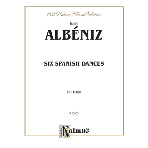 Six Spanish Dances Piano Sheet Music