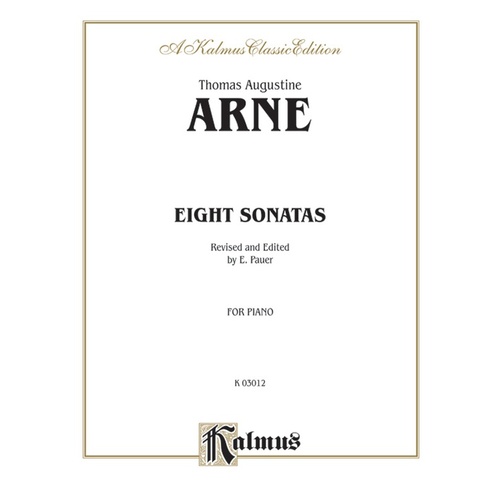 Eight Sonatas for Harpsichord - Piano Sheet Music