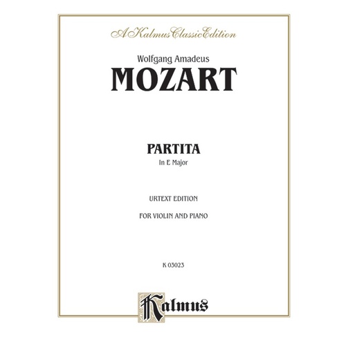 Elkan Partita Iii Violin/Piano