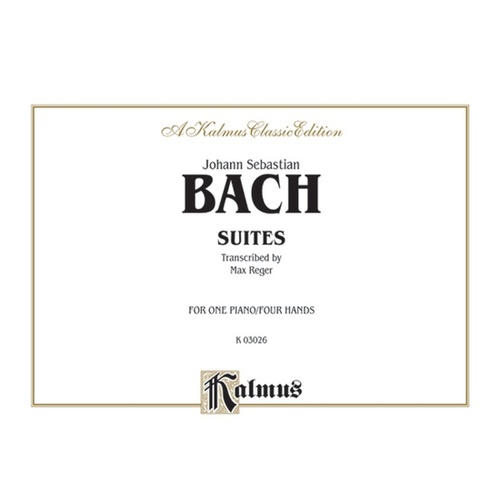 Bach Suites for Piano Duet Sheet Music