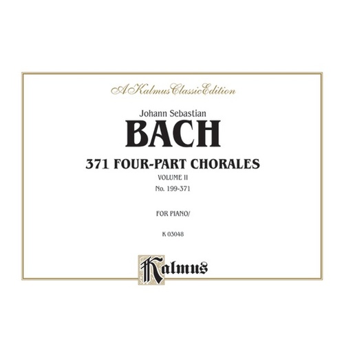 Chorales Book 2 No 199-371