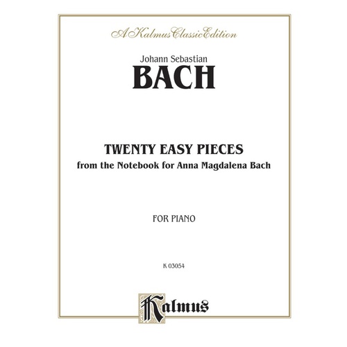 Pieces 20 Notebook Of Anna Mag Piano
