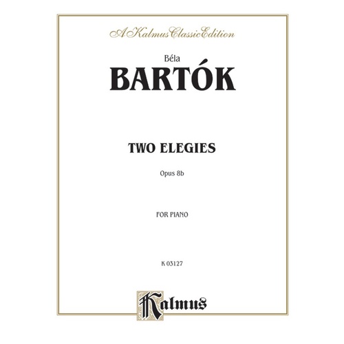 Elegies 2 Op 8B Piano