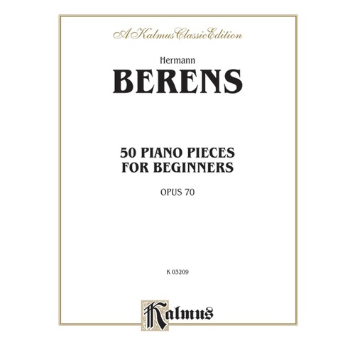 Pieces 50 Op 70 Piano