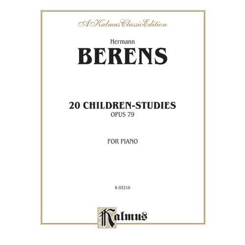 Childrens Studies 20 Op 79 Ps