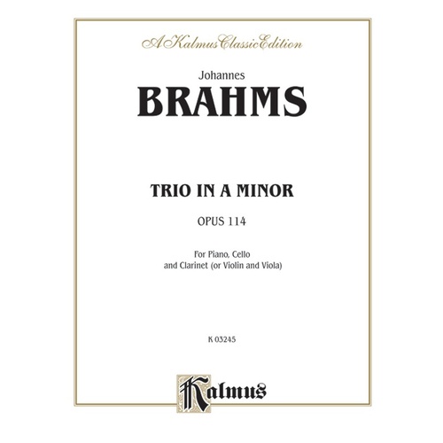 Trio for Clarinet, Cello, and Piano, Op. 114