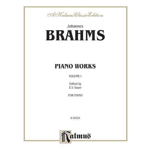 Piano Works Book 1 Op 1 To 24