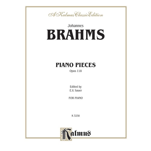 Piano Pieces Op 118