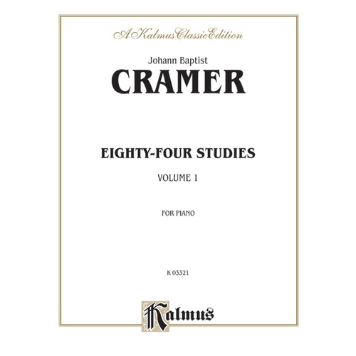 Eighty-four Studies Volume I Piano Sheet Music
