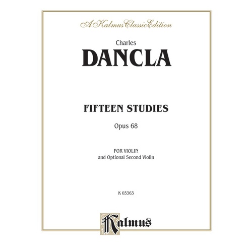 Fifteen Studies Op 68 for Violin Sheet Music