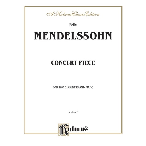 Concerto For 2 Clarinet/Piano