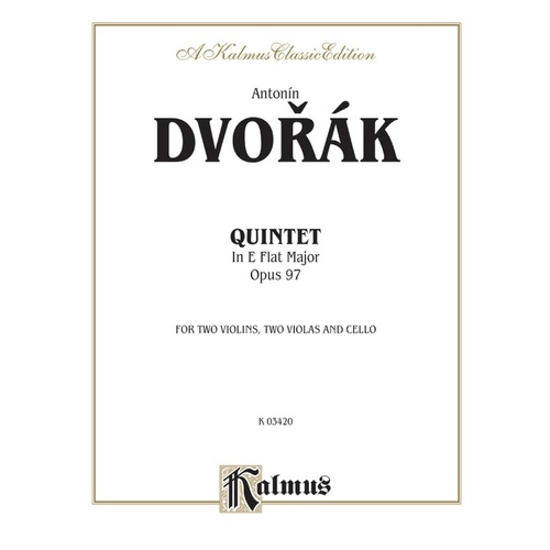 String Quintets Op 97 No 5 - Chamber Sheet Music