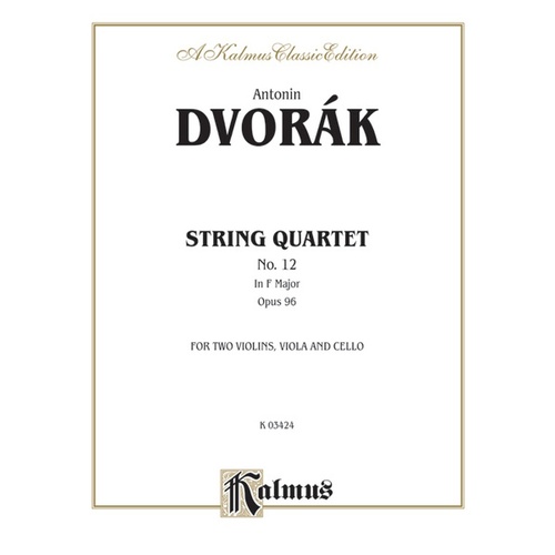 String Quartet Op 96 No 4 - Chamber Sheet Music