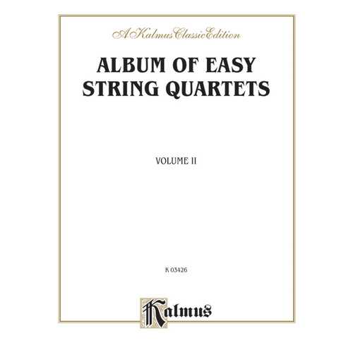 Album of Easy String Quartets Volume II - Chamber Sheet Music