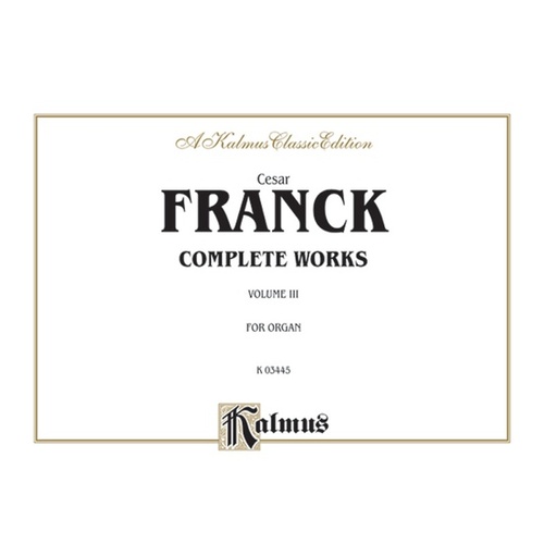 Organ Works Book 3