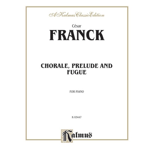 Choraleprelfugue Piano