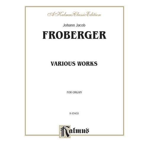Various Organ Works - Piano and Organ Sheet Music