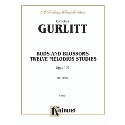 Buds and Blossoms Opus 107 Piano Sheet Music