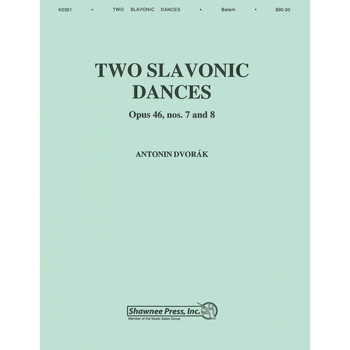 Two Slavonic Dances Concert Band Book