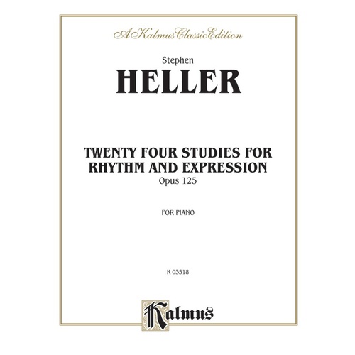 24 Studies For Rhythm And Expression Op 125 Piano