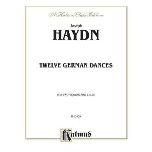 German Dances 12 For 2 Violin/Vc