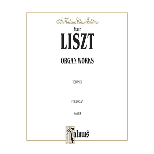 Organ Works Book 1 Org