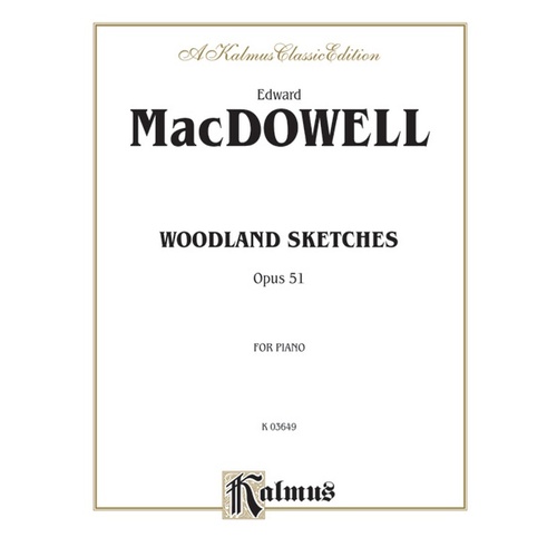 Woodland Sketches Piano Sheet Music