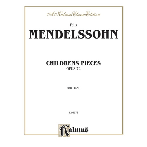 Child Pieces Op 72 Piano