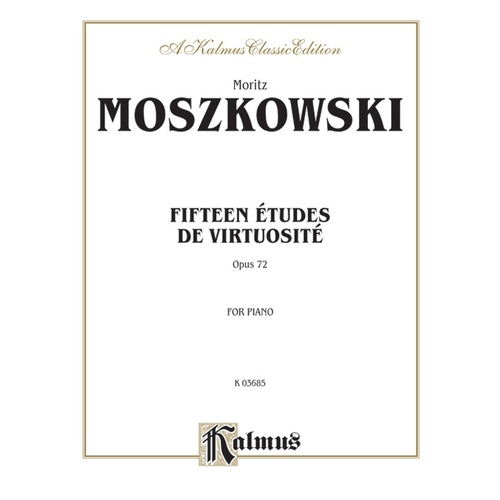 Etudes 15 Op 72 Piano