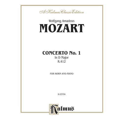 Horn Concerto No 1 K412