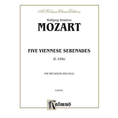 Viennese Serenades 5 Violin and Cello Sheet Music